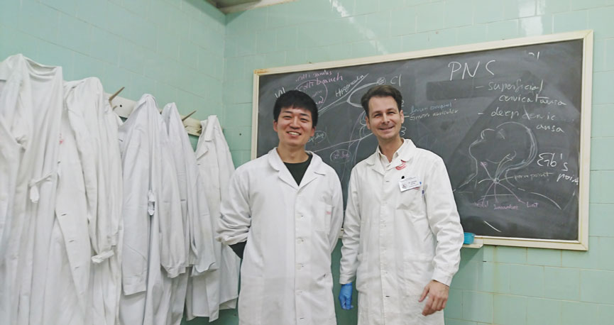センメルワイス大学3年生　新藤  暖也さん（埼玉県立春日部高校出身）